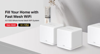 MERCUSYS Mesh WiFi 6 System Halo H60X, 1500Mbps Dual Band, 3τμχ, V.1.0 2