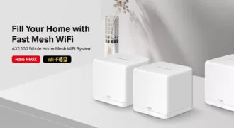 MERCUSYS Mesh WiFi 6 System Halo H60X, 1500Mbps Dual Band, 3τμχ, V.1.0 2