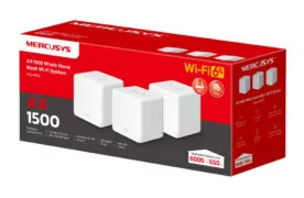 MERCUSYS Mesh WiFi 6 System Halo H60X, 1500Mbps Dual Band, 3τμχ, V.1.0 8