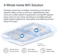 MERCUSYS Mesh Wi-Fi 6 System Halo H70X, 1.8Gbps Dual Band, 2τμχ, Ver 1.0 5