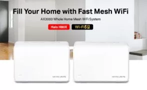 MERCUSYS Mesh Wi-Fi 6 System Halo H80X, 3Gbps Dual Band, 2τμχ, Ver. 1.0 2