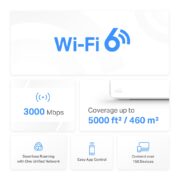 MERCUSYS Mesh Wi-Fi 6 System Halo H80X, 3Gbps Dual Band, 2τμχ, Ver. 1.0 10 MERCUSYS Mesh Wi-Fi 6 System Halo H80X, 3Gbps Dual Band, 2τμχ, Ver. 1.0 4