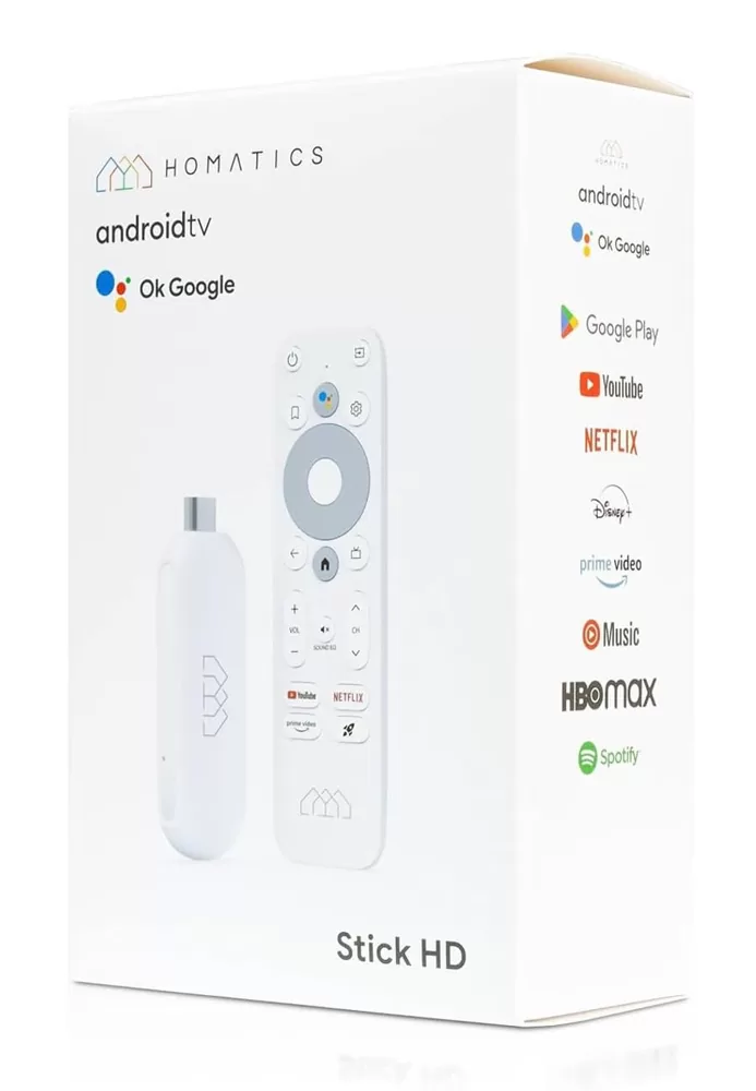 HOMATICS TV Stick HD, 1080p, 1/32GB, WiFi, Google/Netflix πιστοποίηση, Android 11 8 HOMATICS TV Stick HD, 1080p, 1/32GB, WiFi, Google/Netflix πιστοποίηση, Android 11 - Image 6