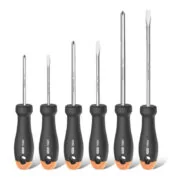 DELI σετ κατσαβίδια HT1006C, 3x ίσια & 3x σταυρωτά, μαγνητικά, 6τμχ 2 DELI σετ κατσαβίδια HT1006C, 3x ίσια & 3x σταυρωτά, μαγνητικά, 6τμχ 1