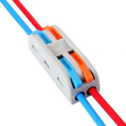 POWERTECH κλέμα σύνδεσης καλωδίων HUH-0090, 2 θέσεων, 0.08mm-4mm², 10τμχ 2