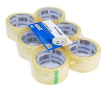 HOME USE αυτοκόλλητη ταινία HUH-0259, διάφανη, αθόρυβη, 48mm, 60m, 6τμχ 2