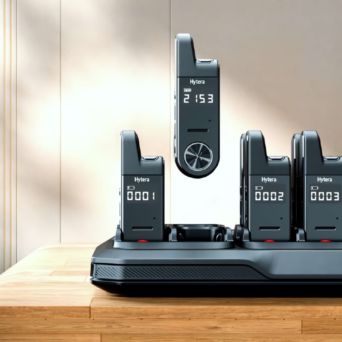 Pack 16 Hytera S1 Mini UHF Walkie-Talkie + Πολλαπλός Φορτιστής – 1W Επαγγελματικό 4 Pack 16 Hytera S1 Mini UHF Walkie-Talkie + Πολλαπλός Φορτιστής – 1W Επαγγελματικό - Image 2