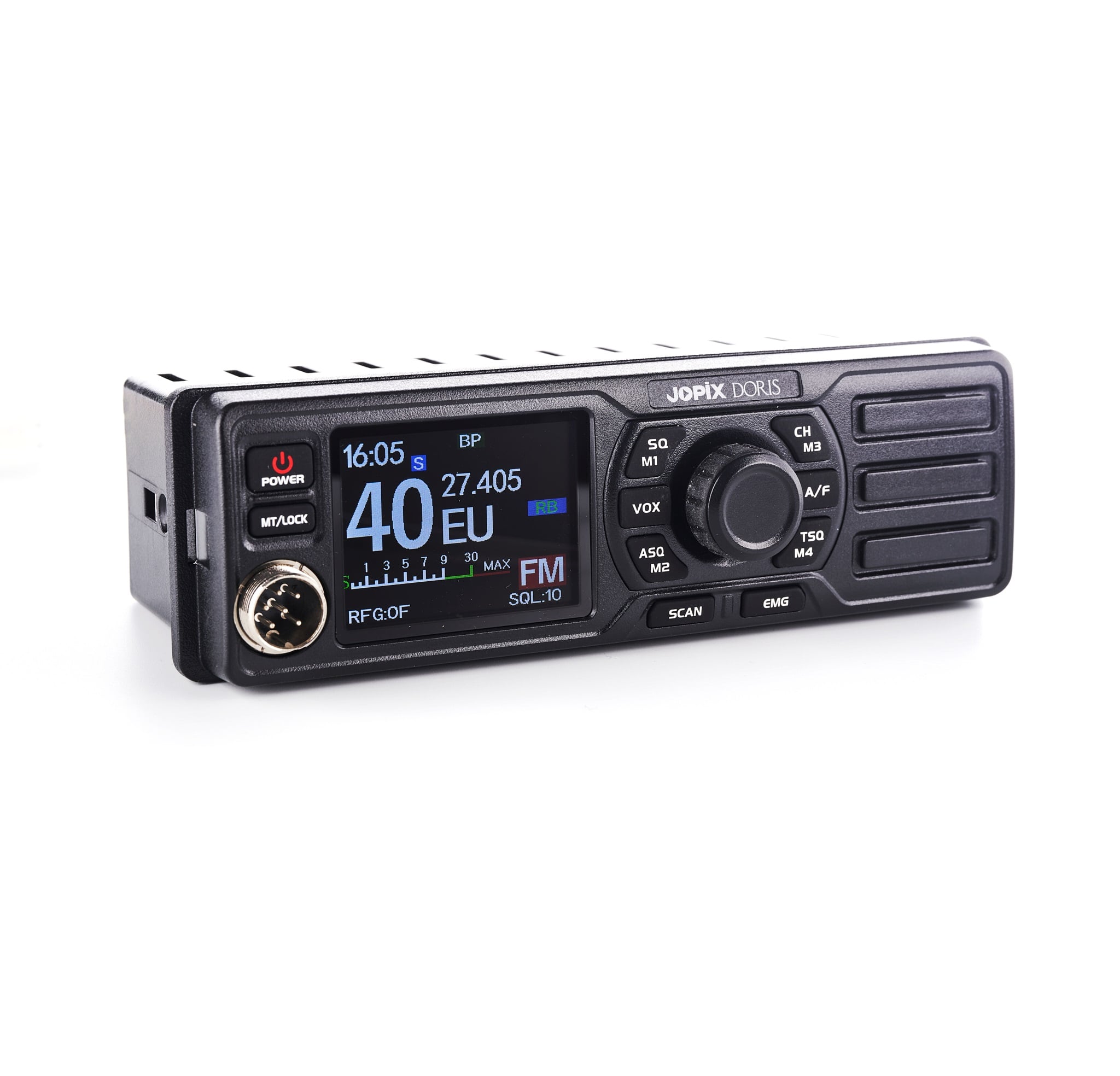 Jopix Doris – Πομποδέκτης CB 27MHz Multistandard FM/AM – Υπερμικρός για Όχημα 4 Jopix Doris – Πομποδέκτης CB 27MHz Multistandard FM/AM – Υπερμικρός για Όχημα - Image 3