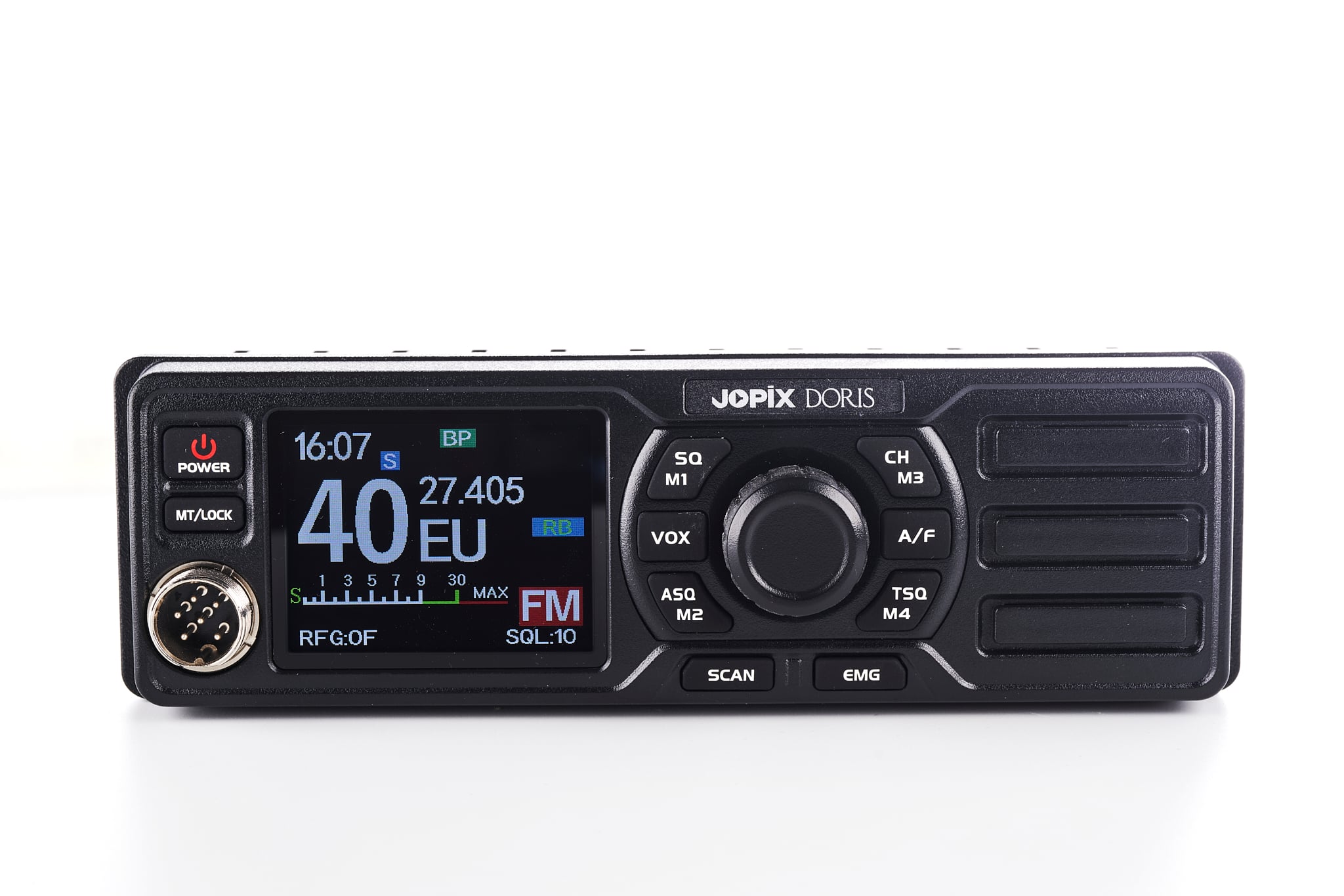 Jopix Doris – Πομποδέκτης CB 27MHz Multistandard FM/AM – Υπερμικρός για Όχημα 3 Jopix Doris – Πομποδέκτης CB 27MHz Multistandard FM/AM – Υπερμικρός για Όχημα - Image 2