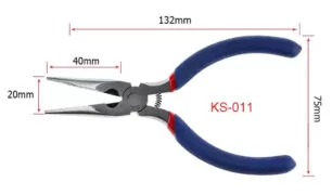 KAISI μυτοτσίμπιδο K-011 με αντιολισθητικές λαβές, 13.2cm 2