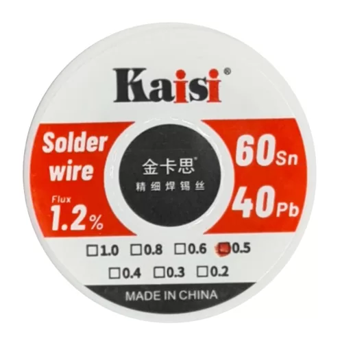 KAISI καλάι συγκόλλησης KAI-STW-05, 40g, 0.5mm 3 KAISI καλάι συγκόλλησης KAI-STW-05, 40g, 0.5mm