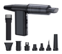 KINZIR 2 σε 1 σκουπάκι χειρός & air duster AD51, 180W, 4000mAh, μαύρο 1