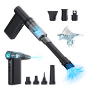 KINZIR 2 σε 1 σκουπάκι χειρός & air duster AD51, 180W, 4000mAh, μαύρο 7