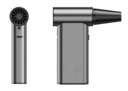 KINZIR ηλεκτρικό air duster AD57, 180W, 8000mAh, γκρι 4