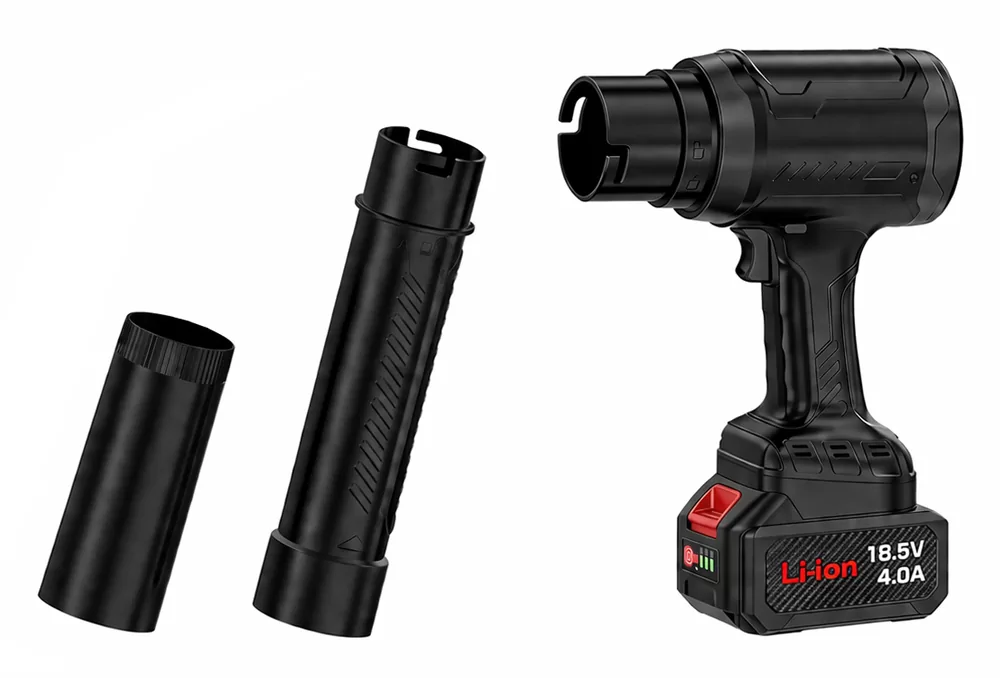 KINZIR ηλεκτρικό air duster AD61, 800W, 2000mAh, Brushless, μαύρο 8 KINZIR ηλεκτρικό air duster AD61, 800W, 2000mAh, Brushless, μαύρο - Image 6