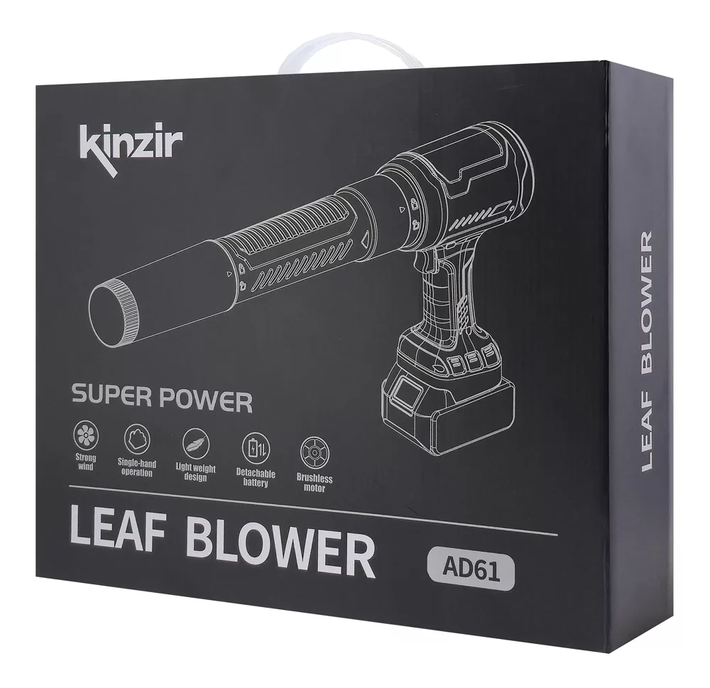 KINZIR ηλεκτρικό air duster AD61, 800W, 2000mAh, Brushless, μαύρο 9 KINZIR ηλεκτρικό air duster AD61, 800W, 2000mAh, Brushless, μαύρο - Image 7