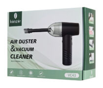 KINZIR 2 σε 1 σκουπάκι χειρός & air duster VC43, 70W, 6000mAh, μαύρο 6