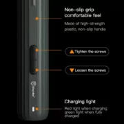 KINGSDUN σετ ηλεκτρικό κατσαβίδι KS-882042 με LED φακό, 2000mAh, 35 σε 1 3