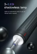 KINGSDUN σετ ηλεκτρικό κατσαβίδι KS-882042 με LED φακό, 2000mAh, 35 σε 1 7