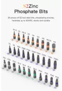 KINGSDUN σετ ηλεκτρικό κατσαβίδι KS-882042 με LED φακό, 2000mAh, 35 σε 1 8
