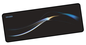 KAKUSIGA gaming mouse pad KSC-1161, 80x30x0.2cm, μαύρο 1 KAKUSIGA gaming mouse pad KSC-1161, 80x30x0.2cm, μαύρο
