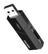 KAKUSIGA card reader KSC-1411 για SD & micro SD, 480Mbps, USB σύνδεση, μαύρο 8 KAKUSIGA card reader KSC-1411 για SD & micro SD, 480Mbps, USB σύνδεση, μαύρο 3