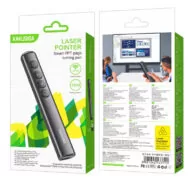 KAKUSIGA τηλεχειριστήριο παρουσιάσεων KSC-1488 με laser & πλήκτρα, 100m, μαύρο 6