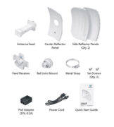 UBIQUITI LiteBeam M5 airMAX CPE Access Point LBE-M5-23, 23dBi, 5GHz 8 UBIQUITI LiteBeam M5 airMAX CPE Access Point LBE-M5-23, 23dBi, 5GHz 3