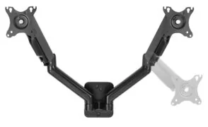 BRATECK επιτοίχια βάση για 2x οθόνες LDA32-114, 17-32", έως 9kg 2
