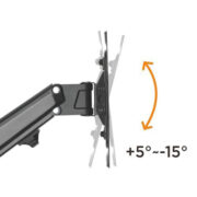 BRATECK επιτοίχια βάση τηλεόρασης LDA33-222, 23-43", έως 23kg, full motion 14 BRATECK επιτοίχια βάση τηλεόρασης LDA33-222, 23-43", έως 23kg, full motion 4