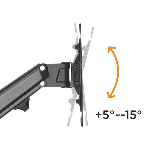 BRATECK επιτοίχια βάση τηλεόρασης LDA33-222, 23-43", έως 23kg, full motion 6 BRATECK επιτοίχια βάση τηλεόρασης LDA33-222, 23-43", έως 23kg, full motion - Image 4