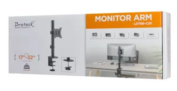 BRATECK βάση γραφείου οθόνης LDT66-C01, 17-32", έως 9kg 5
