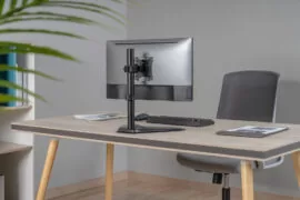 BRATECK βάση γραφείου οθόνης LDT66-T01, 17-32", έως 9kg 4