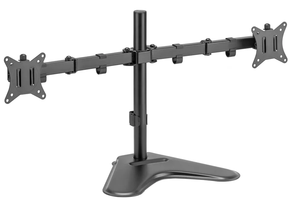 BRATECK βάση γραφείου για 2x οθόνες LDT66-T024, 17-32", έως 9kg 3 BRATECK βάση γραφείου για 2x οθόνες LDT66-T024, 17-32", έως 9kg
