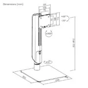 BRATECK βάση γραφείου οθόνης LDT70-T01, 17-49", έως 18kg, heavy duty 16 BRATECK βάση γραφείου οθόνης LDT70-T01, 17-49", έως 18kg, heavy duty 7