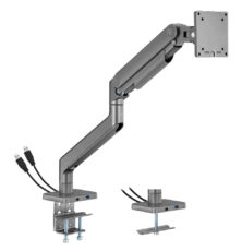 BRATECK βάση γραφείου οθόνης LDT74-C012UC, 17-49", έως 20kg, heavy duty