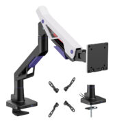 BRATECK gaming βάση γραφείου οθόνης LDT95-C012UC, 24-57", έως 30kg, heavy duty 2 BRATECK gaming βάση γραφείου οθόνης LDT95-C012UC, 24-57", έως 30kg, heavy duty 1