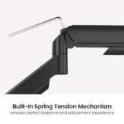 BRATECK βάση γραφείου οθόνης LDT97-C012PE, 17-32", έως 9kg 4