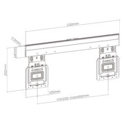 BRATECK επιτοίχια βάση τηλεόρασης LED-1944, 32-65", έως 75kg, ultra slim, fixed 12 BRATECK επιτοίχια βάση τηλεόρασης LED-1944, 32-65", έως 75kg, ultra slim, fixed 5