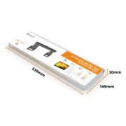 BRATECK επιτοίχια βάση τηλεόρασης LED-1944, 32-65", έως 75kg, ultra slim, fixed 6