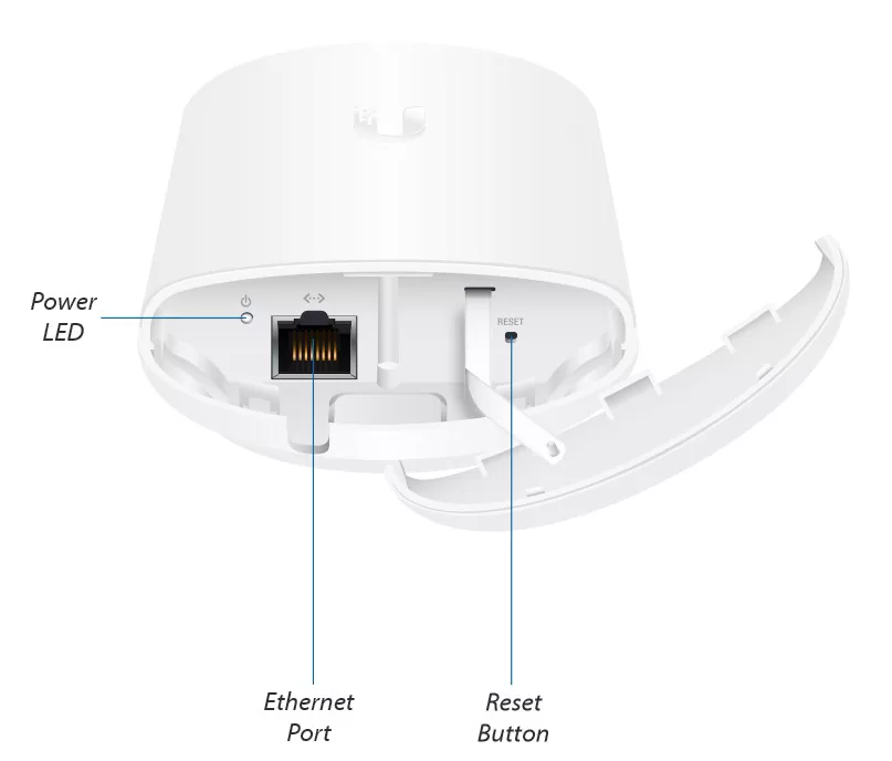 UBIQUITI NanoStation Loco 5AC, 5GHz, 450Mbps, 13dBi, λευκό 4 UBIQUITI NanoStation Loco 5AC, 5GHz, 450Mbps, 13dBi, λευκό - Image 2