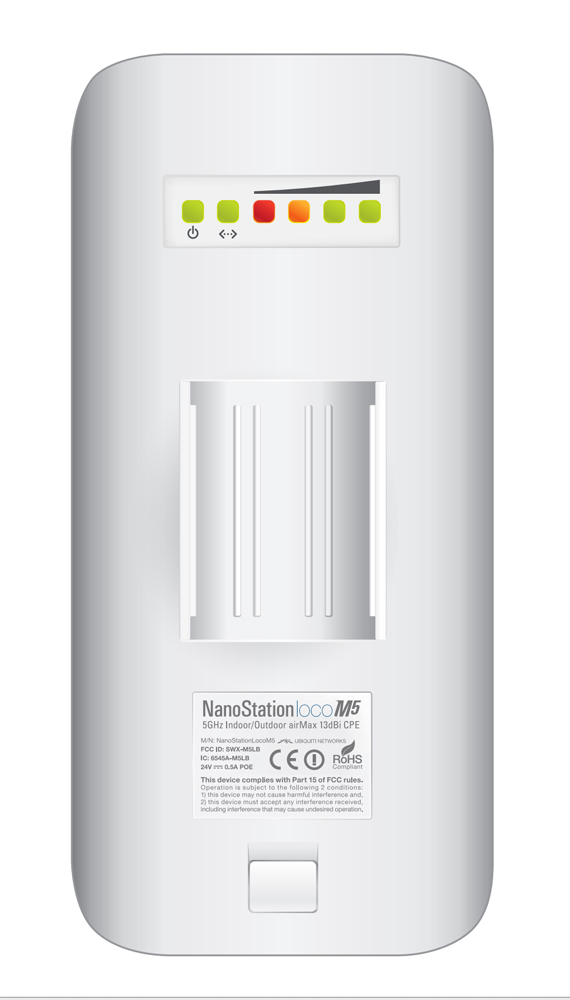 UBIQUITI LocoM5 NanoStation 5GHz 13dBi airMAX MIMO Outdoor AP-CPE 4 UBIQUITI LocoM5 NanoStation 5GHz 13dBi airMAX MIMO Outdoor AP-CPE - Image 2