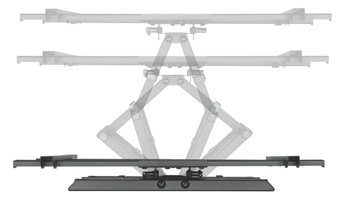 BRATECK επιτοίχια βάση τηλεόρασης LPA61-466, 37-80", έως 60kg, full motion 5 BRATECK επιτοίχια βάση τηλεόρασης LPA61-466, 37-80", έως 60kg, full motion - Image 3