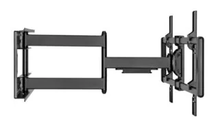 BRATECK επιτοίχια βάση τηλεόρασης LPA77-483, 43-90", 80kg, heavy duty, full motion 2