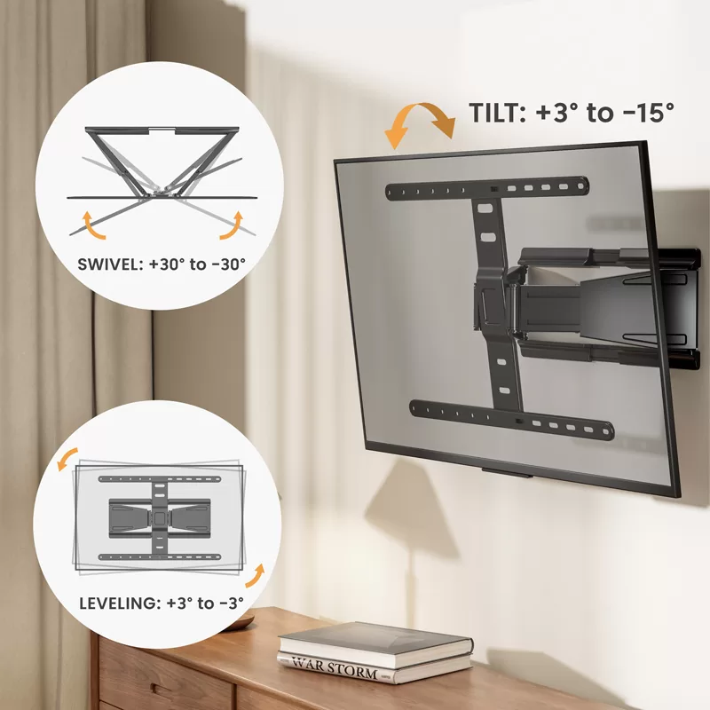 BRATECK επιτοίχια βάση τηλεόρασης LPA79-464, 43-90", έως 50kg, full motion 5 BRATECK επιτοίχια βάση τηλεόρασης LPA79-464, 43-90", έως 50kg, full motion - Image 3