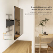 BRATECK επιτοίχια βάση τηλεόρασης LPA79-464, 43-90", έως 50kg, full motion 14 BRATECK επιτοίχια βάση τηλεόρασης LPA79-464, 43-90", έως 50kg, full motion 5