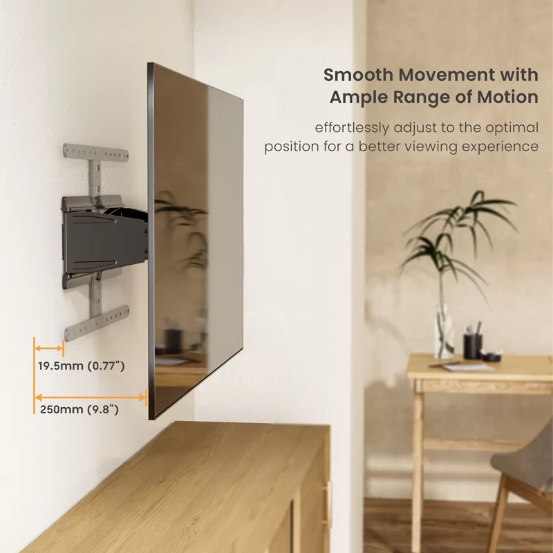 BRATECK επιτοίχια βάση τηλεόρασης LPA79-464, 43-90", έως 50kg, full motion 7 BRATECK επιτοίχια βάση τηλεόρασης LPA79-464, 43-90", έως 50kg, full motion - Image 5