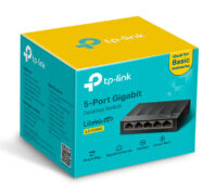 TP-LINK desktop switch LiteWave LS1005G, 5-port 10/100/1000Mbps, Ver 5.40 5