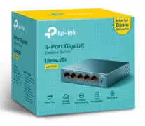 TP-LINK Desktop Switch LS105G, 5-port 10/100/1000Mbps, V.4.40 6