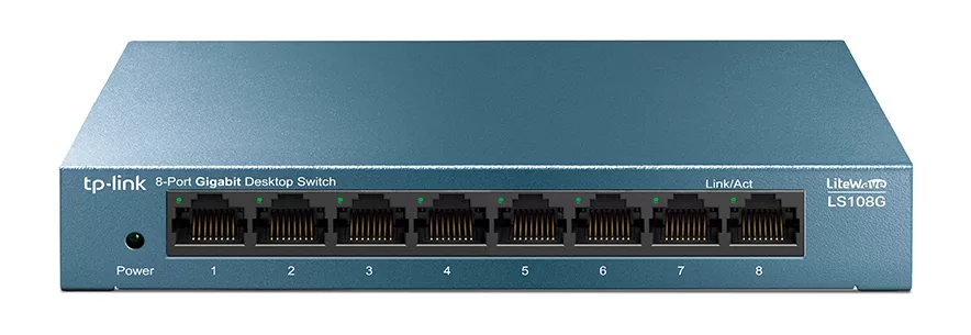 TP-LINK Desktop Switch LS108G, 8-port 10/100/1000Mbps, Ver. 1.0 5 TP-LINK Desktop Switch LS108G, 8-port 10/100/1000Mbps, Ver. 1.0 - Image 3